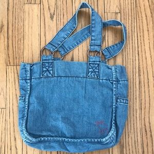 NWOT Denim Abercrombie Tote